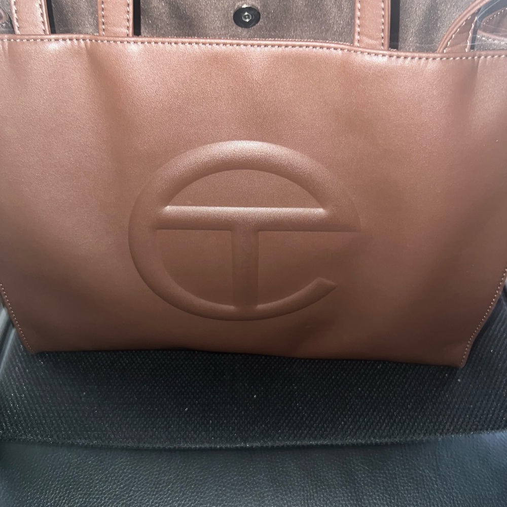 Telfar Chocolate Brown Shopper Bag